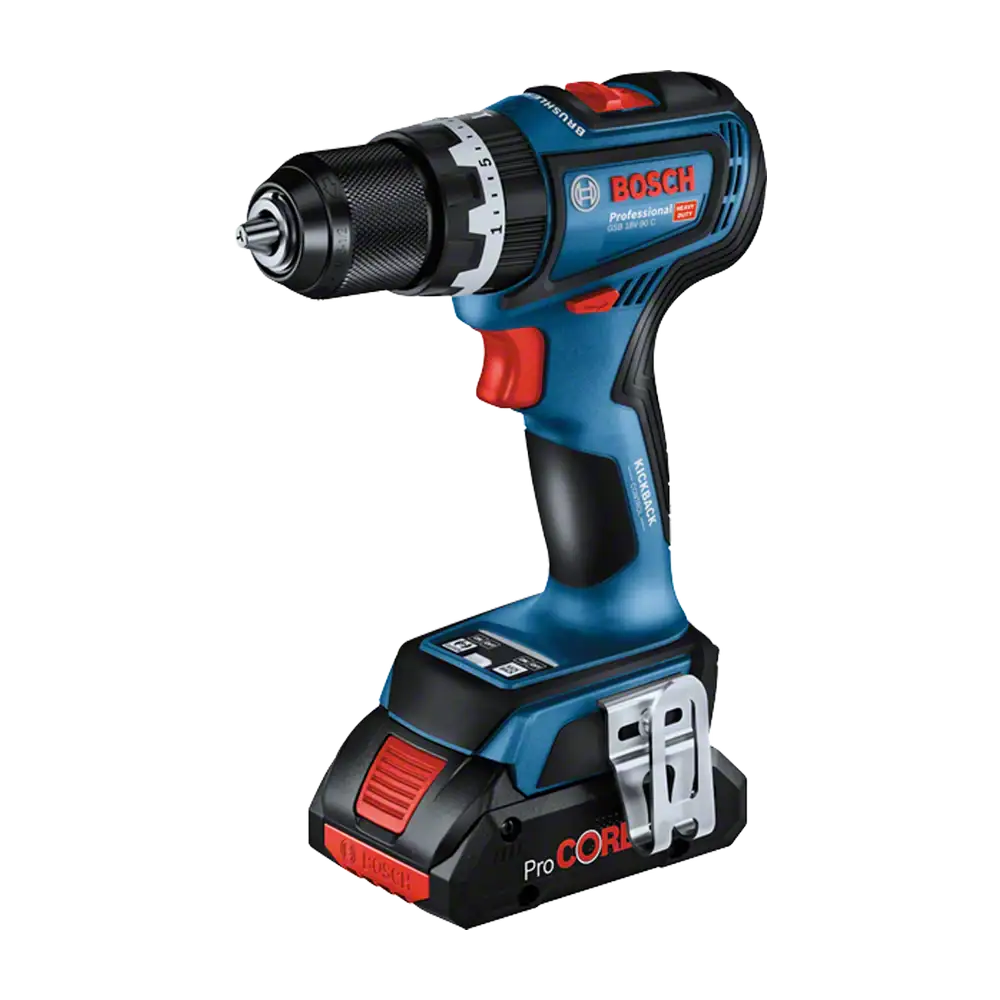 Parafusadeira Bosch 18V GSB 18V90 para locação em Rio Grande